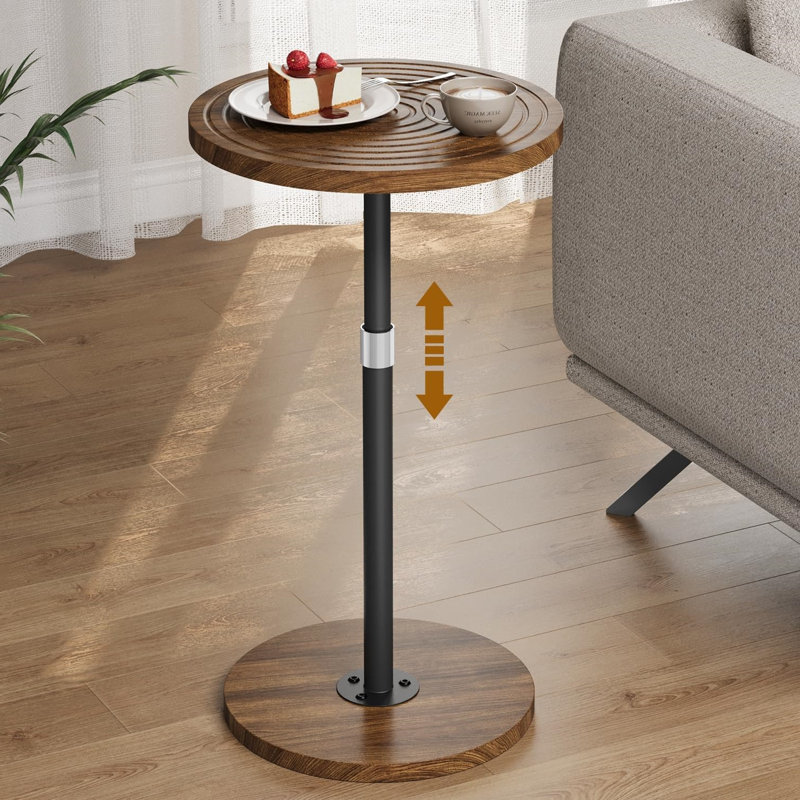 Table à boissons à hauteur réglable
