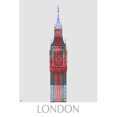 London Big Ben Union Jack de Londres
