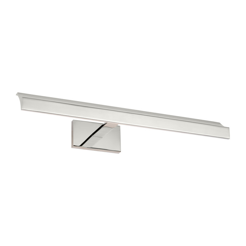 Trave Dimmable LED Wall Mount Picture Light, Polished Nickel