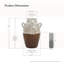 Grand vase rustique 18,5 pouces Rustic