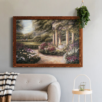 Rose Garden II - cadre photo, impression sur toile