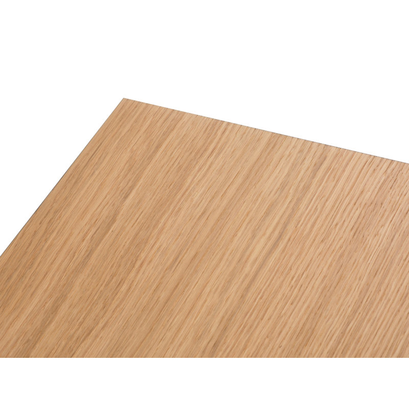 Jahnaya Sled Coffee Table, Brown, 34cm H x 54cm W x 54cm D