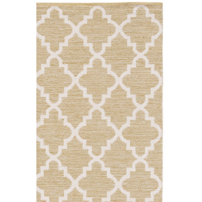 Lockbourne Hand Woven Cotton Geometric Rug