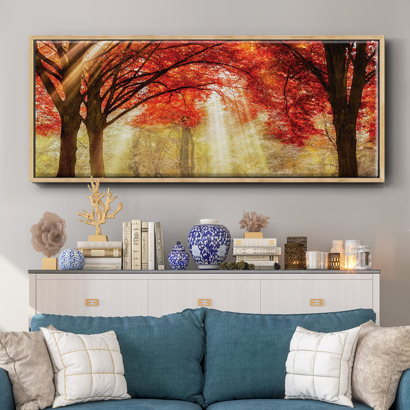 Everland- Framed Canvas, 20" H x 50" W