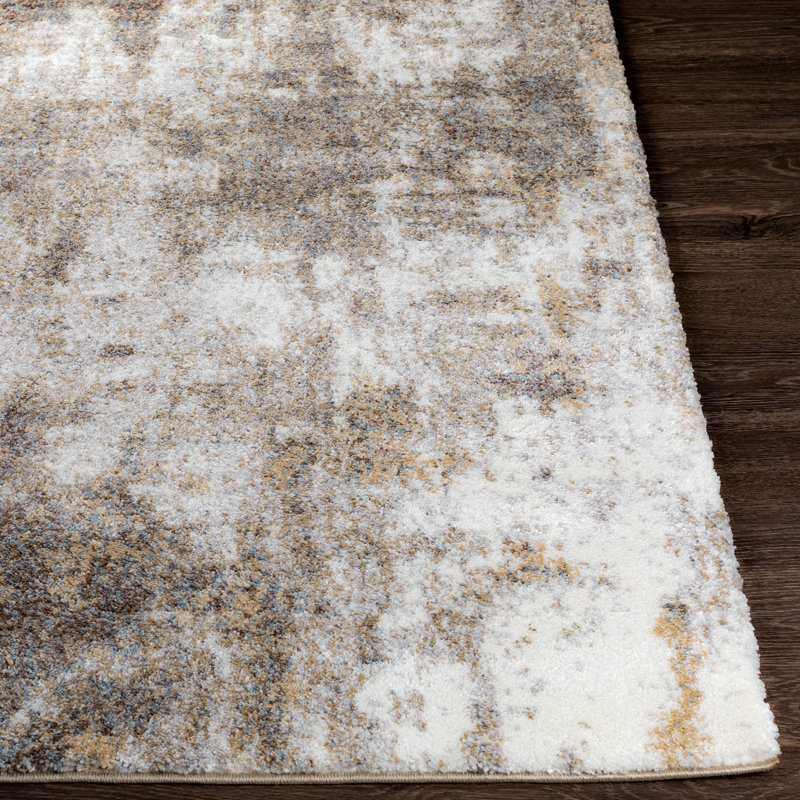 Maez Abstract Indoor Rug, Rectangle 5'3" x 7'