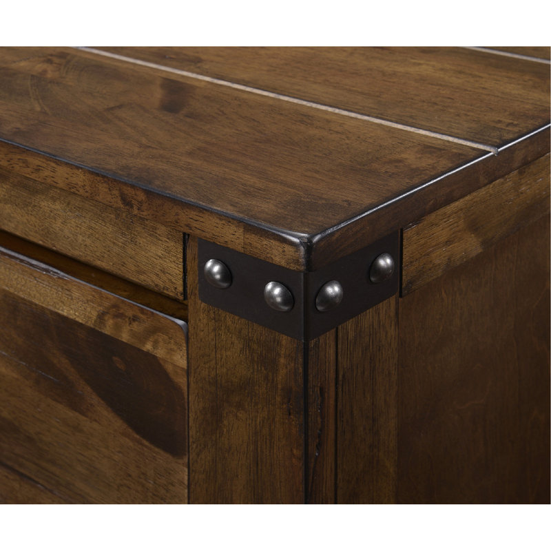 Table de bout de table de chevet en bois massif 1Pc