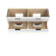 Lecrieú Double Drawer Bath Vanity-1962964065-1963567105-1963567118