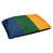 Bleu marine / vert / or