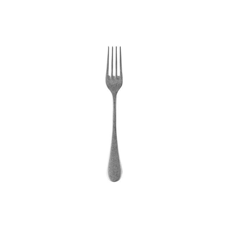 Fourchette de table rétro - 48 pièces, Acier inoxydable