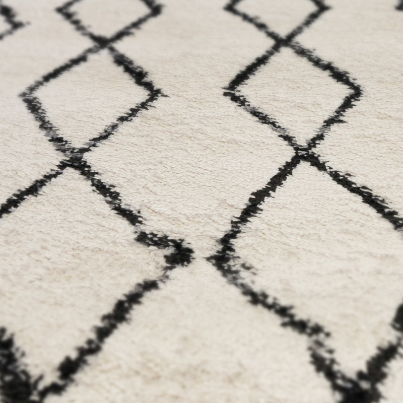 Tapis de qualité supérieure Ganae, Rectangle 8 pi 3 po x 11 pi 6 po