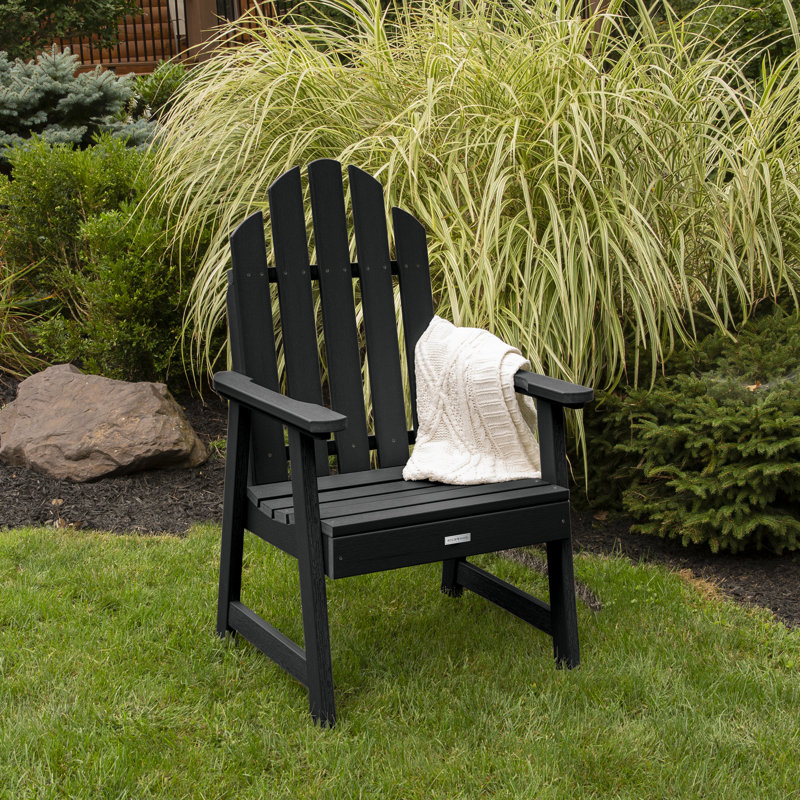 Rialto Outdoor Adirondack Chair, Black