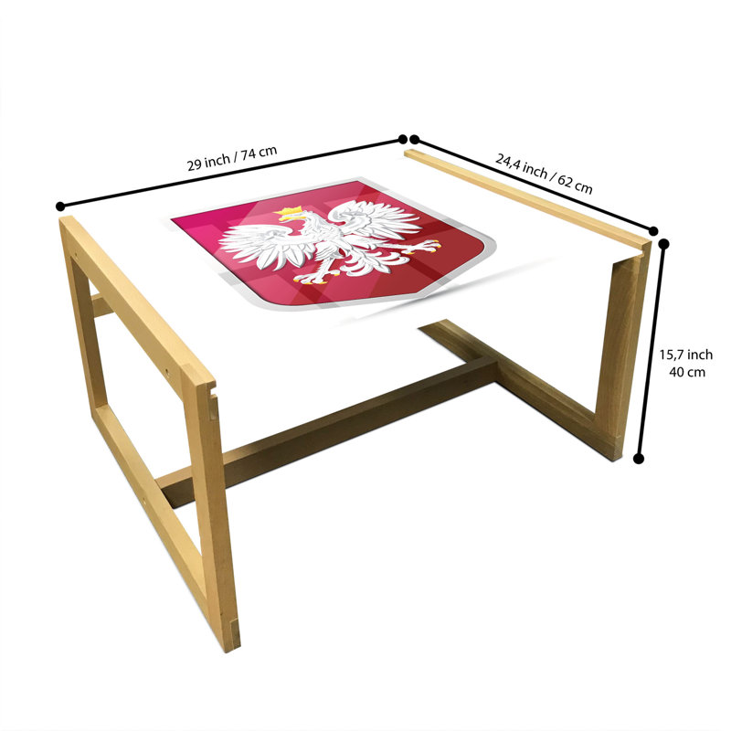 Jalin Sled Coffee Table, 62cm H x 74cm W x 40cm D