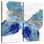 Brampt Blue Butterfly Gold Streaks