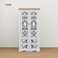 Armoire de salle à manger à 2 tiroirs H 66,1 po