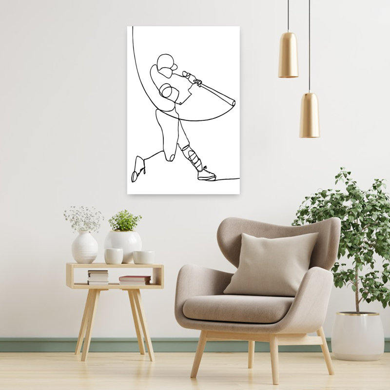 Grand Chelem, art contemporain abstrait, H 36 po x l 24 po