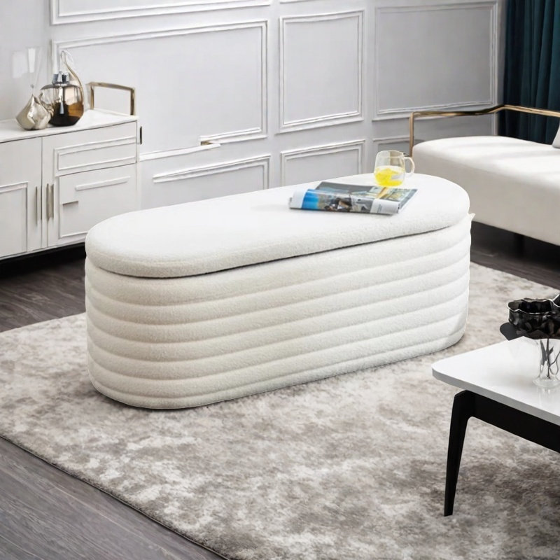 Banc de rangement avec banc de rangement