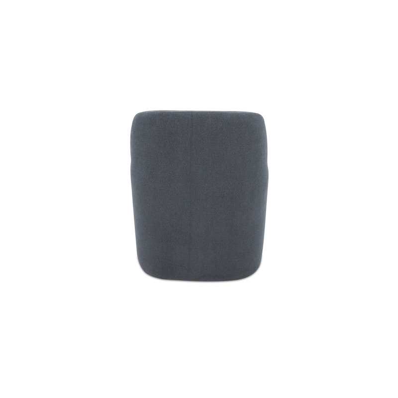 Maisie Rolling Dining Chair Slate Blue, Blue
