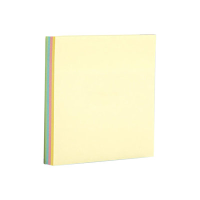 Paper sticky notes 3x3 In  Post Stickies Super Sticking Power Memo Pads  Strong Adhesive  100 Sheets/pad