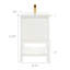 Meuble-lavabo avec tablette réglable-129461477