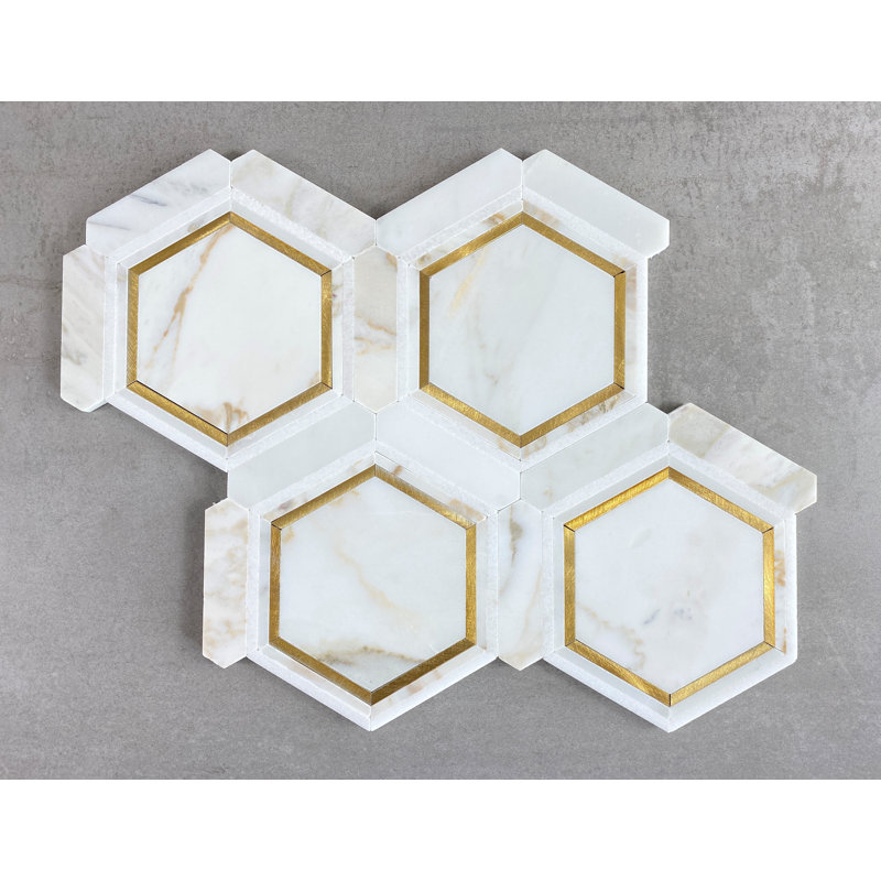 Honeycomb Mosaic Wall & Floor Tile