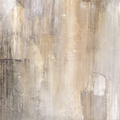 Neutral Abstract II - Wrapped Canvas Painting
