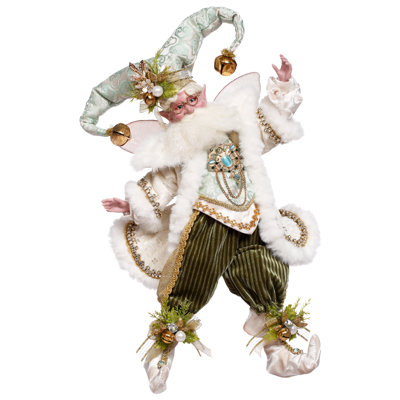 Joyeux Noel Fairy, Medium - 17.5 Inches