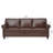 Boel 83.5'' Faux Leather Sofa-90631599-132371701