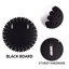 Freelon Round Crystal Framed Wall Accent Mirror 60x60CM