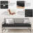 Outdoor 3.5'' Bench Seat Cushion, Available In 5 Sizes-783899195-783899196