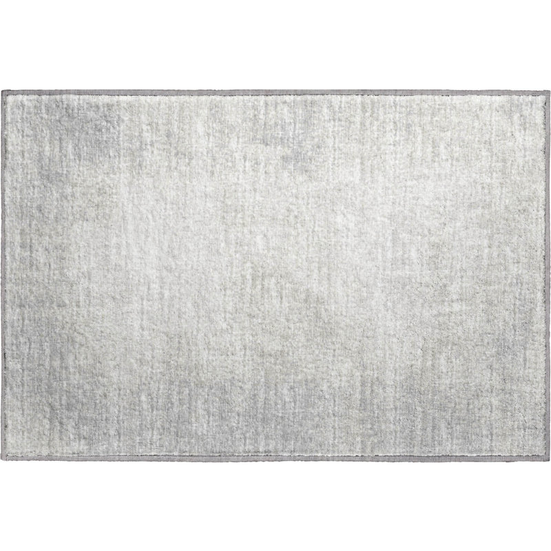 Premium Machine Washable Villers Gray Rug, Rectangle 8' x 10'