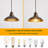 1-Light Pendant Lighting