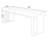 Black Rectangular Solid Wood desk-108772208