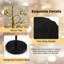 Arbre alpin 6 pi avec 1500 lumières DEL blanches et base lestée pour Noël-747172294