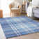 Premium Machine Washable Prisco Denim Rug