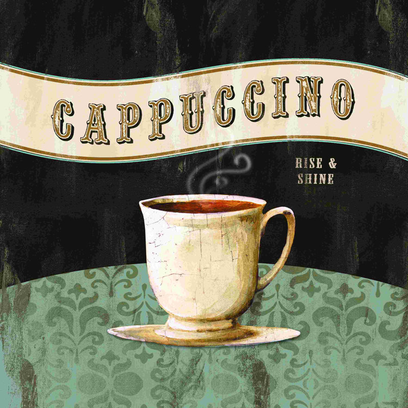 Cappuccino chaud et frais par - on, H 20 po x l 20 po