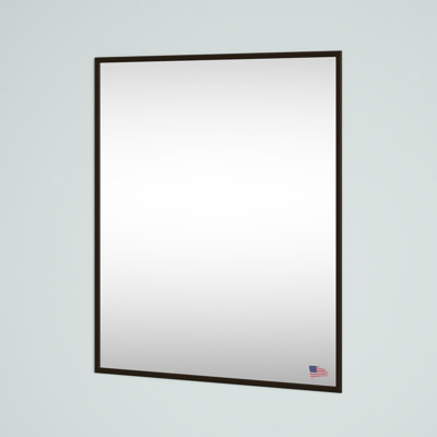 Cannella Metal Flat Wall Mirror