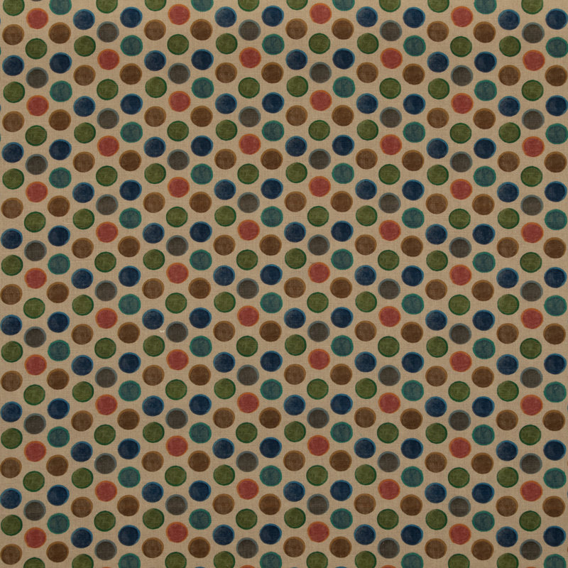 Long Weekend Croquet Fabric, Teal