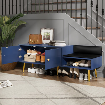 Banc de rangement pour chaussures polyvalent