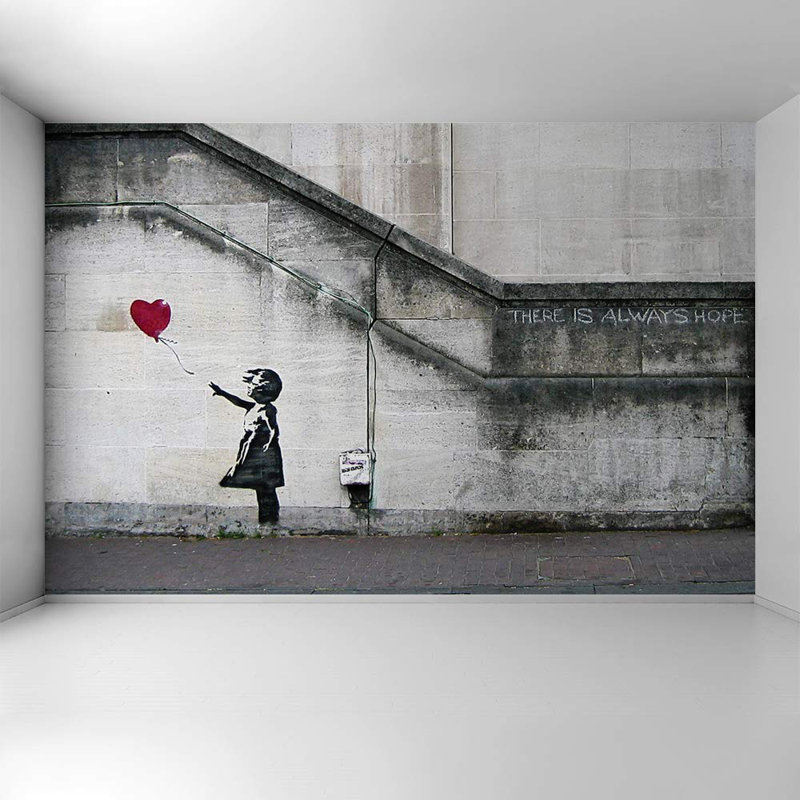 Peinture murale vibrante Graffi Street Paint Street Graffiti20, L 144 po x l 100 po