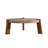 Radule Rustic Wood Round Coffee Table