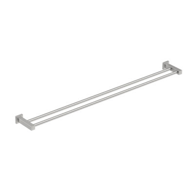 2 Double Wall Mounted Towel Bar