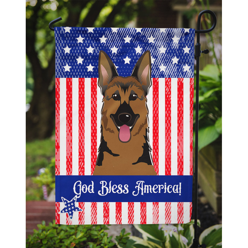 Drapeau de jardin Leighanne, Berger allemand