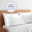 100% Organic Viscose From Bamboo Sheets Set, 300 Thread Count, 4-pc Set, Luxury Cooling Sheets, Deep Pockets - Gift-Ready Packaging, Full Size (White)-111656333-111656343
