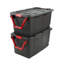 Ensemble de bacs de rangement en plastique-107293668