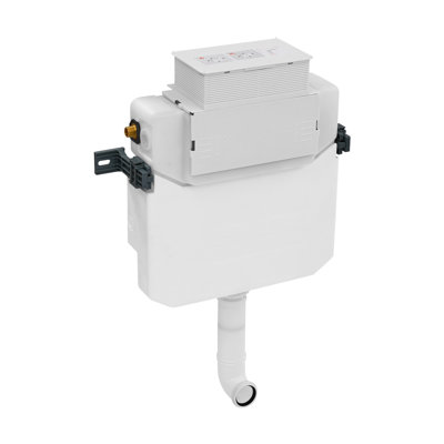 Fantome H Concealed Toilet Tank Carrier System With Top Flush For Back-To-Wall Toilet