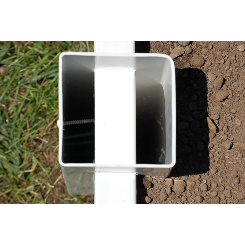 Lit de jardin surélevé en plastique Lonara, H 11 po x l 96 po x P 45 po