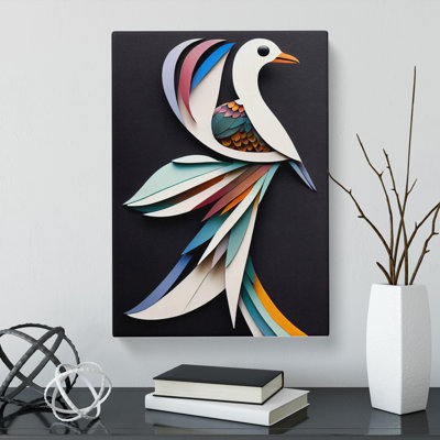 Bird Conceptual - Wrapped Canvas