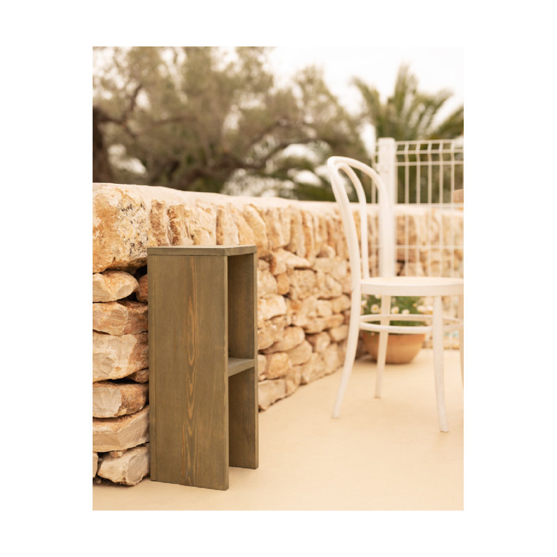 Nightstand Solid Wood Nightstand, Green