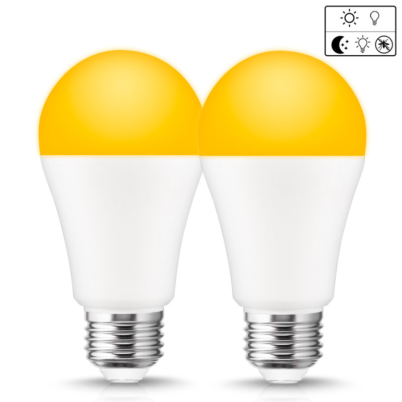 12 watts, ampoule DEL A19 à intensité variable, blanc chaud E26 / culot moyen (standard)