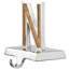 5" Gold Sparkle NOEL Stocking Holders, 4-Pieces